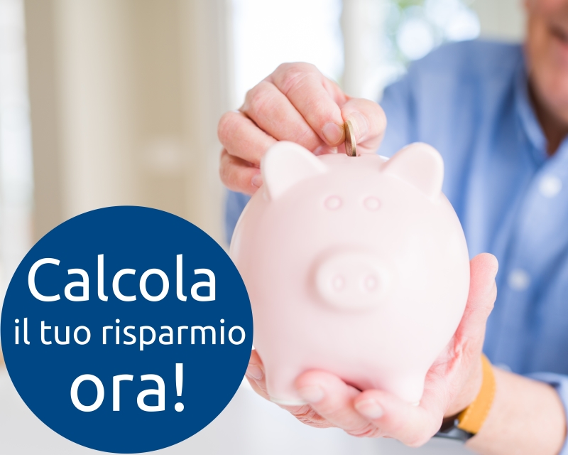 Calcola il risparmio ora